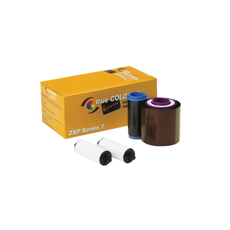 Bilde av Zebra series 7 ZXP7 4-color ribbon/dye film (YMCKO) 750 print. Zebra 800077-742EM. ZEB-800077-742EM (DE,SE,NO,FI,RO,PL)